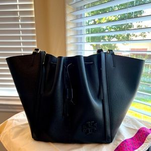Tory Burch McGraw Dragonfly leather tote